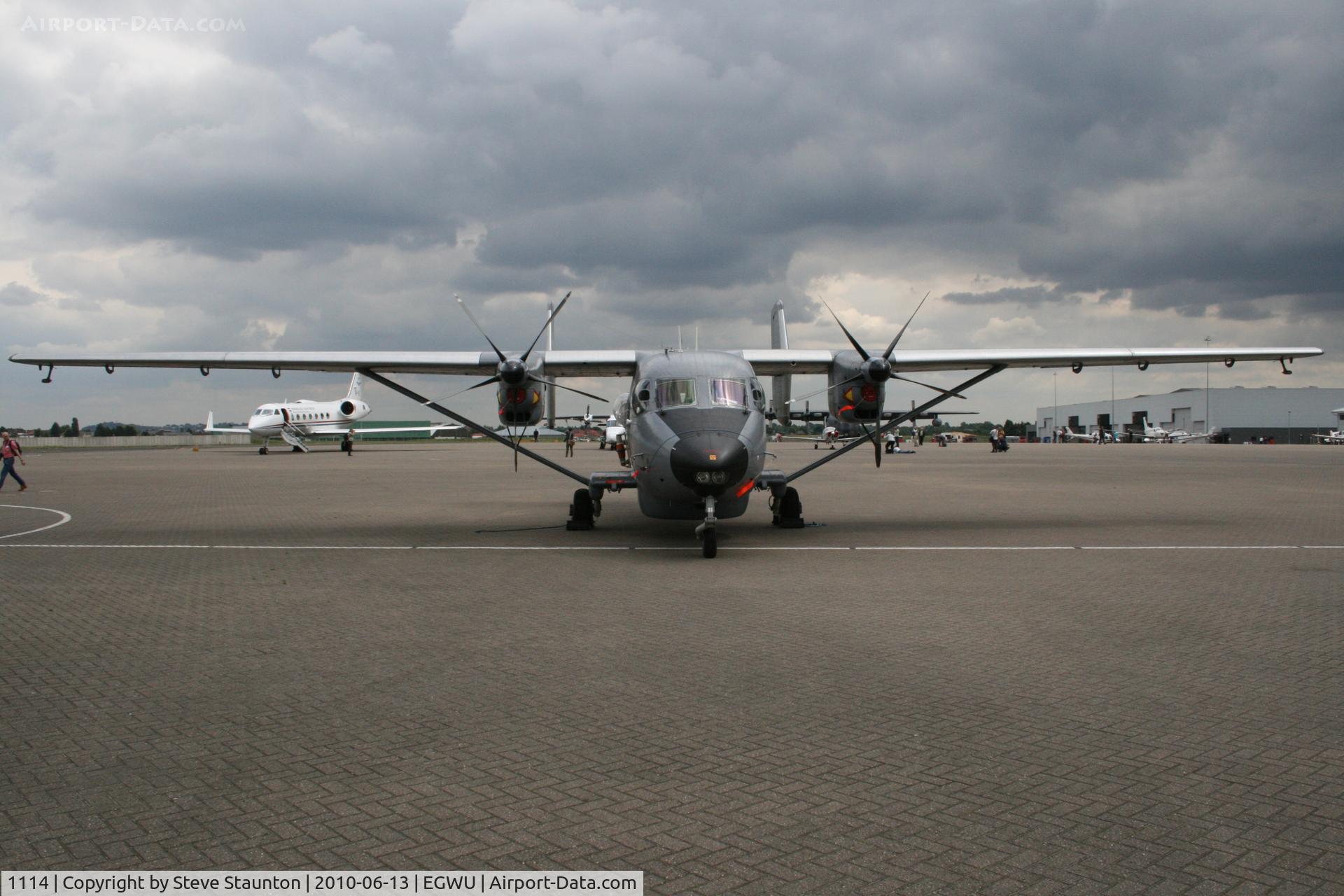 1114, PZL-Mielec M-28B1R Bryza 1R C/N AJG001-05, Taken at RAF Northolt Photocall June 2010
