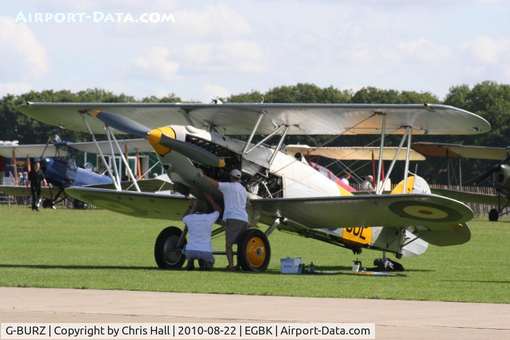 G-BURZ, 1934 Hawker Nimrod II C/N 41H-59890, at the Sywell Airshow