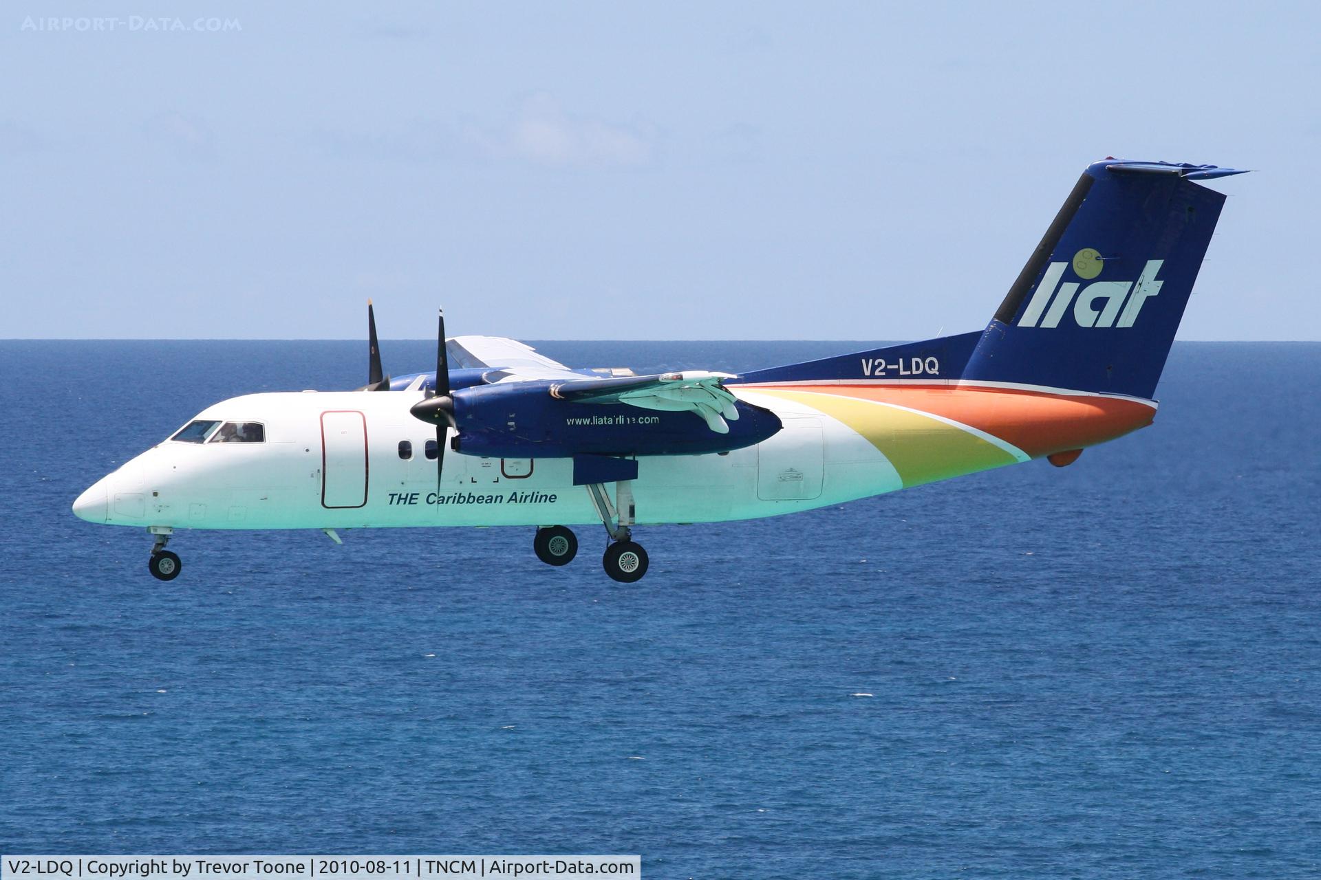 V2-LDQ, 1988 De Havilland Canada DHC-8-102 Dash 8 C/N 113, De Havilland DHC-8 102, c/n: 113