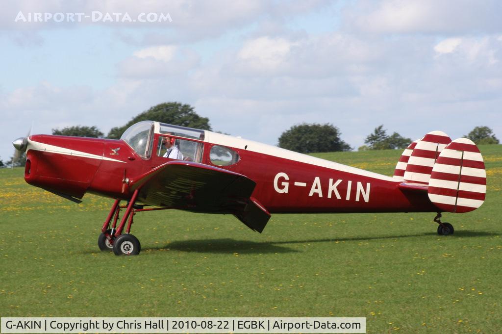G-AKIN, 1947 Miles M38 Messenger 2A C/N 6728, at the Sywell Airshow