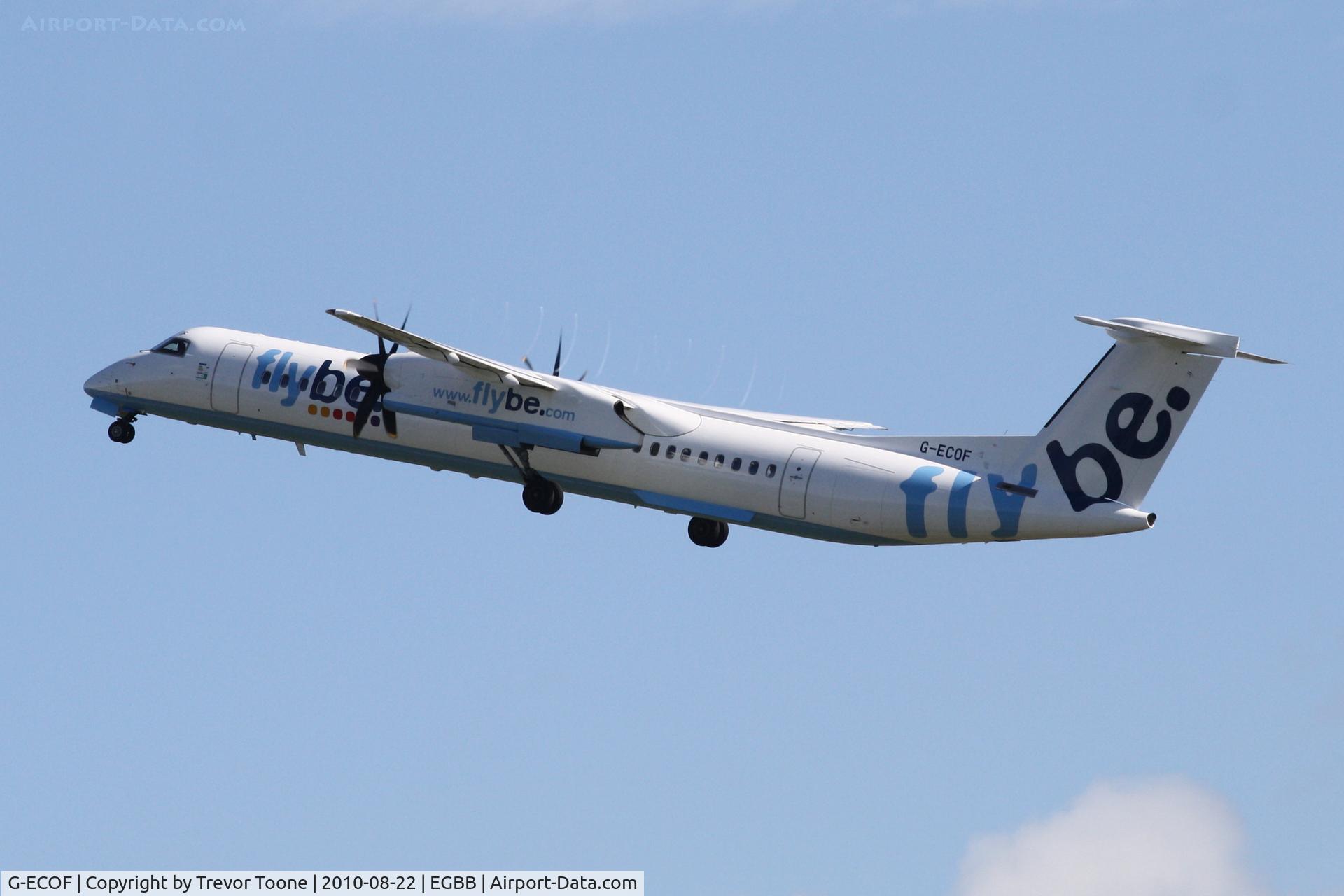 G-ECOF, 2008 De Havilland Canada DHC-8-402Q Dash 8 C/N 4216, BOMBARDIER INC DHC-8-402, c/n: 4216