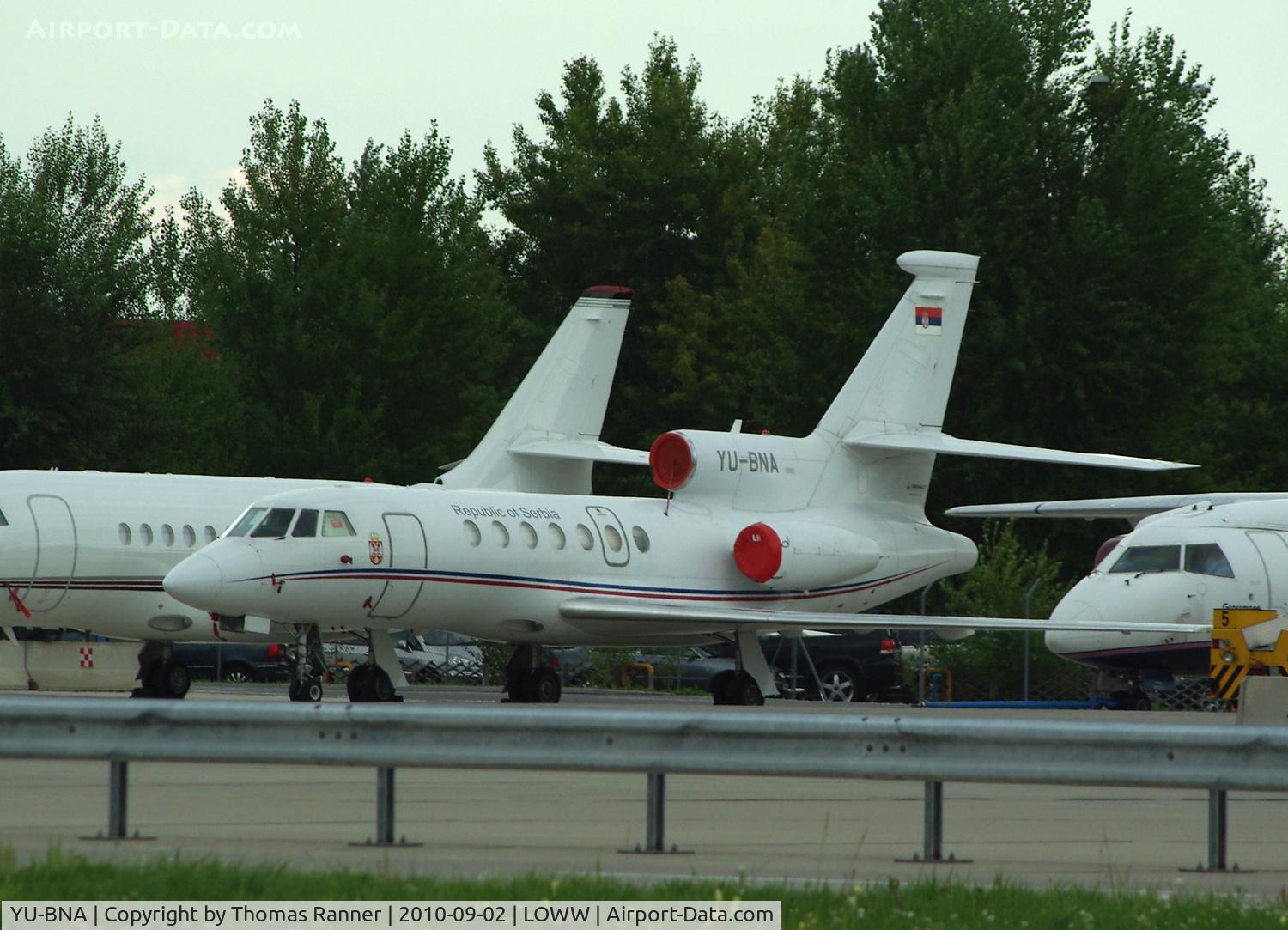 YU-BNA, 1981 Dassault Falcon 50 C/N 43, Serbia Government Dassault Falcon 50