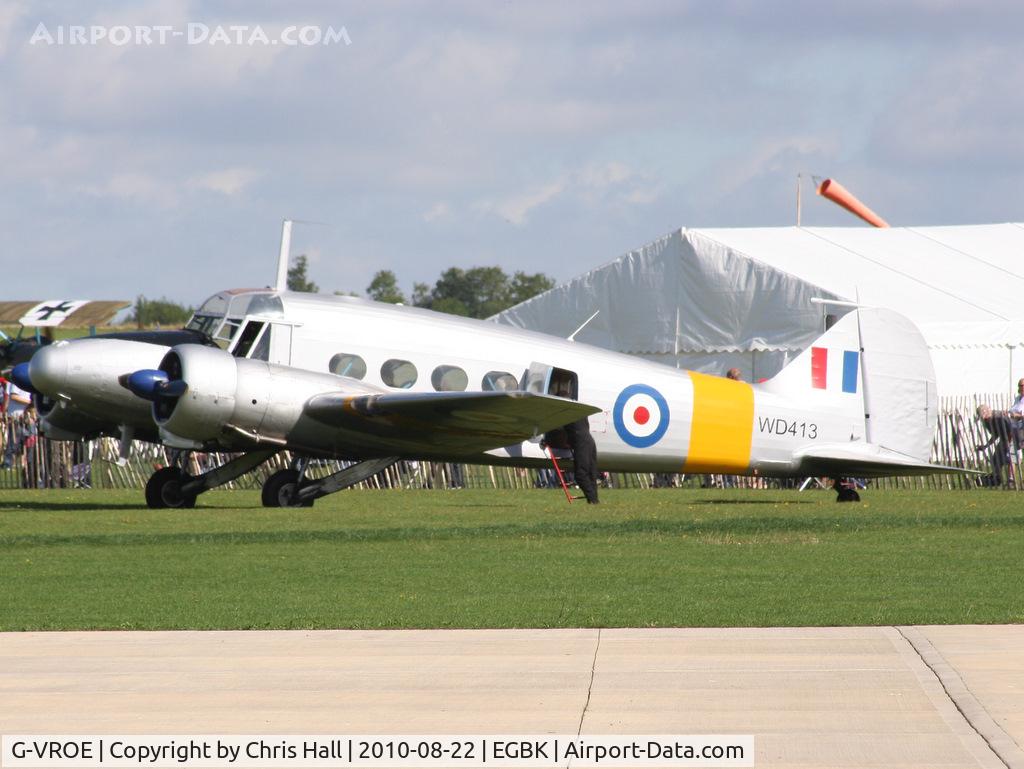 G-VROE, 1950 Avro 652A Anson T.21 C/N 3634, at the Sywell Airshow