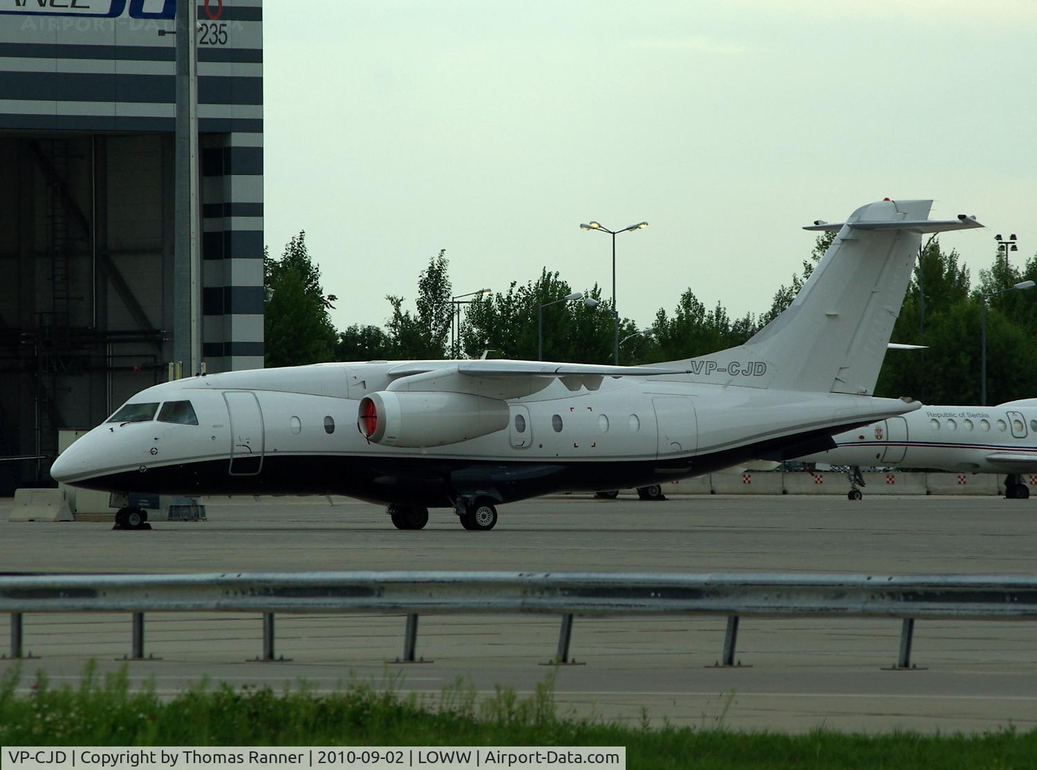 VP-CJD, 2008 Fairchild Dornier 328-300 328JET C/N 3221, Easy Aviation Dornier 328Jet