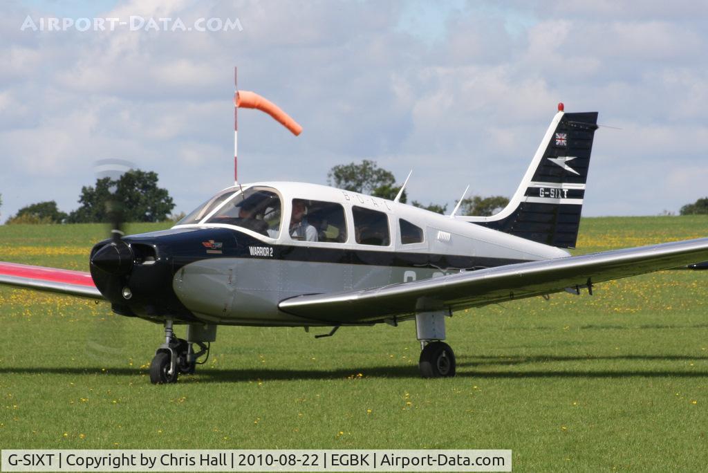 G-SIXT, 1988 Piper PA-28-161 Cherokee Warrior II C/N 2816056, Retro BOAC scheme