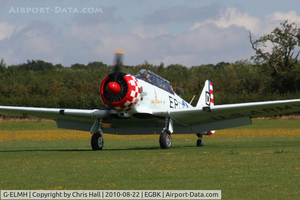 G-ELMH, 1942 North American AT-6D Harvard III C/N 88-16336 (42-84555), at the Sywell Airshow