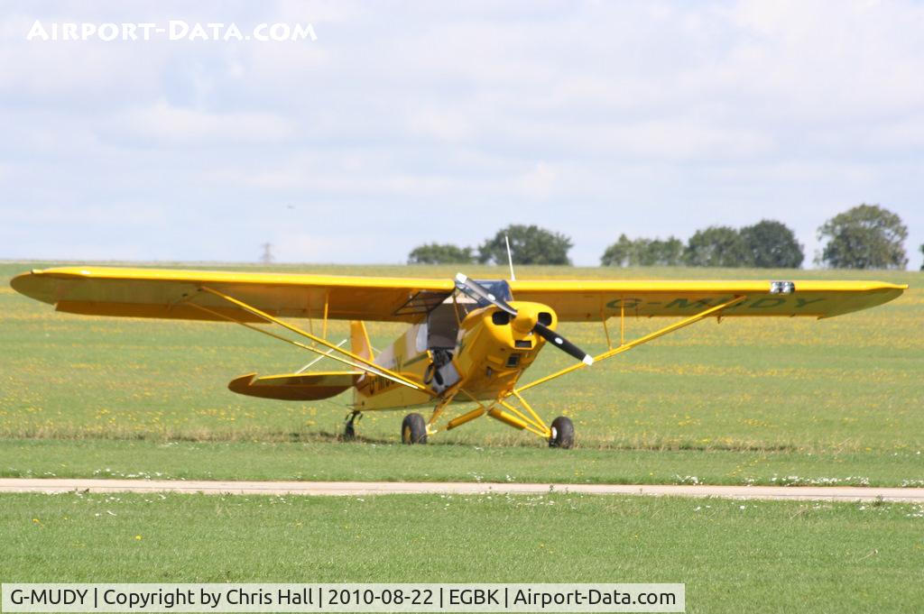 G-MUDY, 1957 Piper PA-18-150 Super Cub C/N 18-5352, at the Sywell Airshow