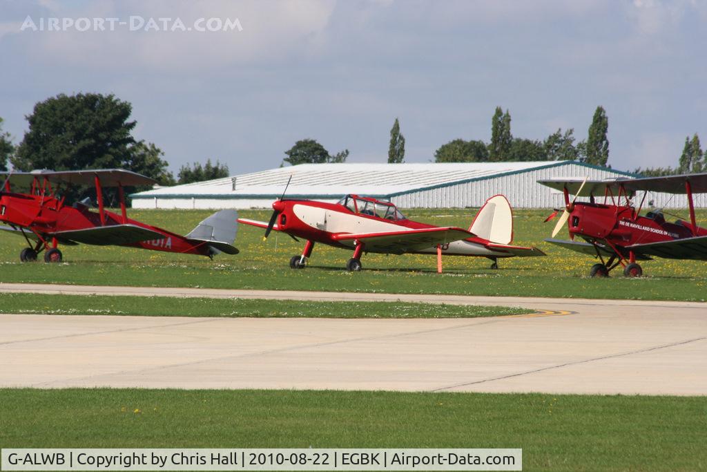 G-ALWB, 1950 De Havilland DHC-1 Chipmunk 22A C/N C1/0100, at the Sywell Airshow