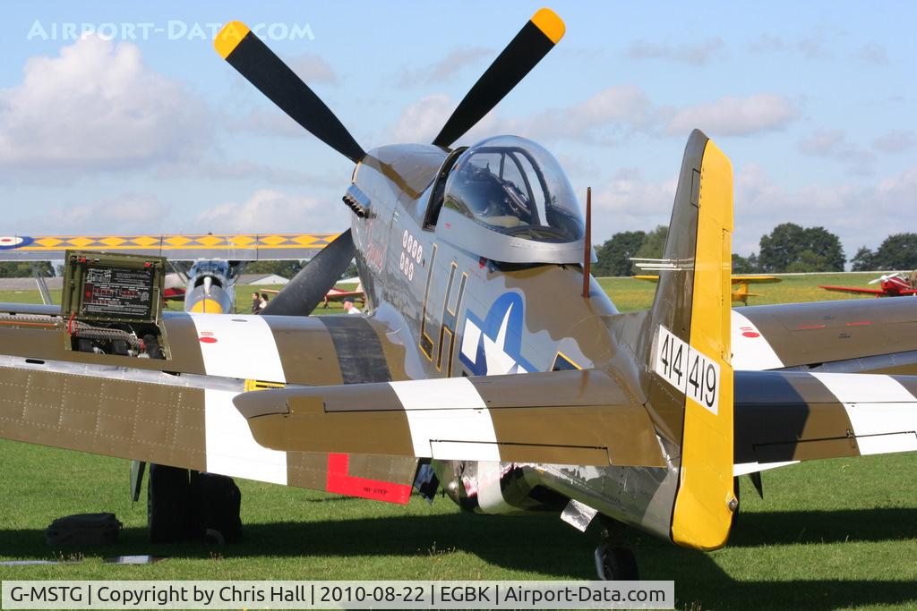 G-MSTG, 1945 North American P-51D Mustang C/N 124-48271, at the Sywell Airshow