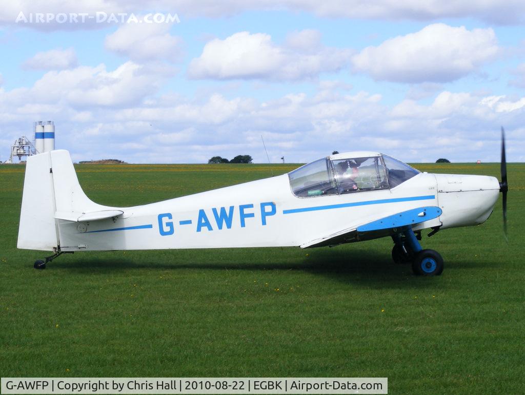 G-AWFP, 1968 Rollason Druine D-62B Condor C/N RAE/631, at the Sywell Airshow