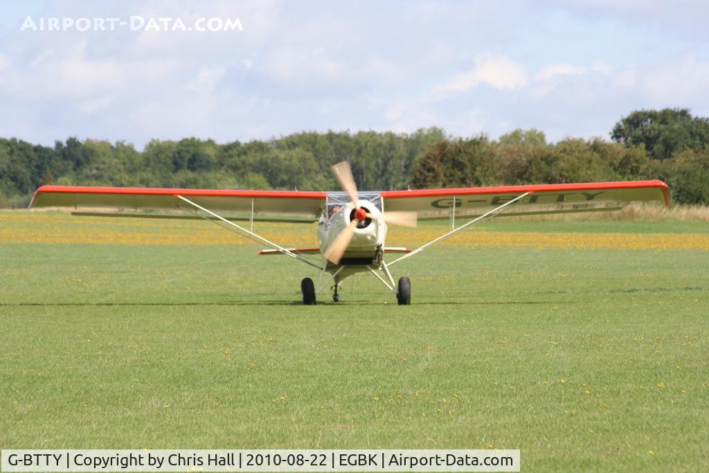 G-BTTY, 1991 Denney Kitfox Mk.2 C/N PFA 172-11823, at the Sywell Airshow