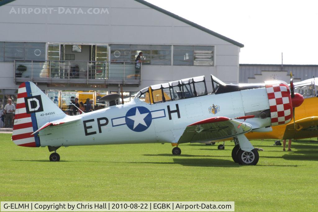 G-ELMH, 1942 North American AT-6D Harvard III C/N 88-16336 (42-84555), at the Sywell Airshow