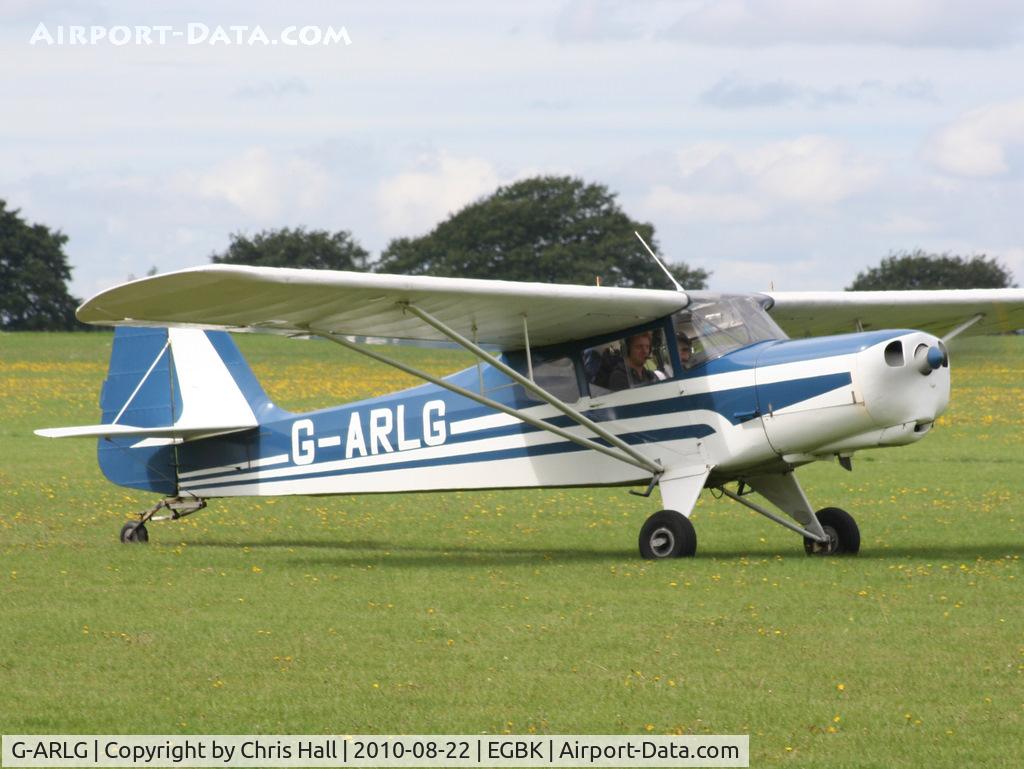 G-ARLG, 1961 Auster D4-108 C/N 3606, at the Sywell Airshow