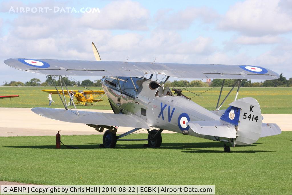 G-AENP, 1935 Hawker Hind C/N 41H/81902, at the Sywell Airshow