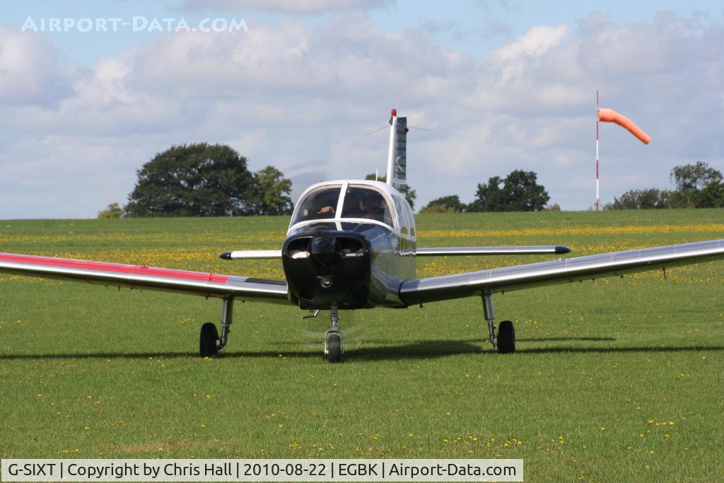 G-SIXT, 1988 Piper PA-28-161 Cherokee Warrior II C/N 2816056, at the Sywell Airshow