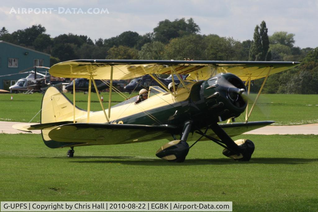 G-UPFS, 1941 Waco UPF-7 C/N 5660, at the Sywell Airshow