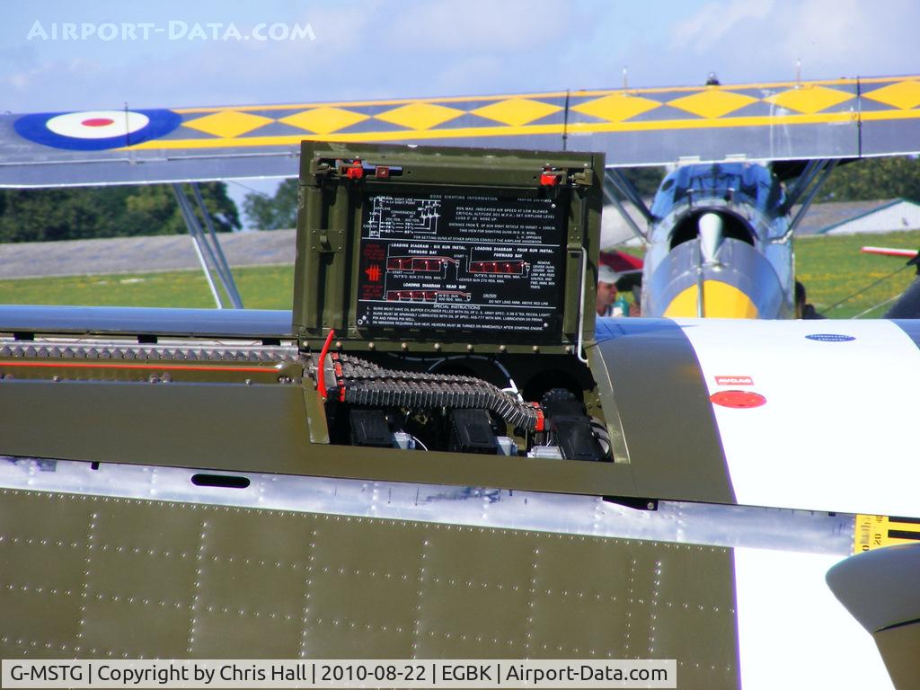 G-MSTG, 1945 North American P-51D Mustang C/N 124-48271, 50 caliber M2 Browning machine guns