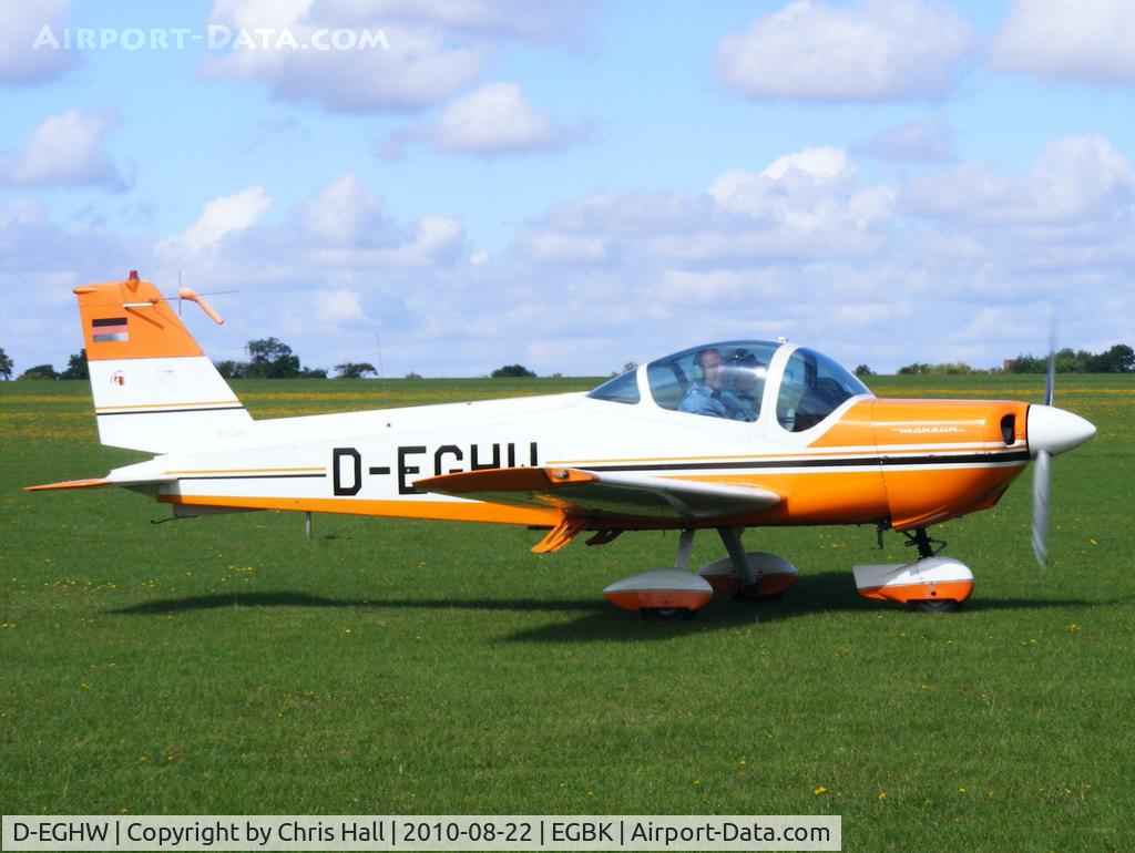 D-EGHW, 1984 Bolkow Bo-209 Monsun 150FV C/N 170, at the Sywell Airshow