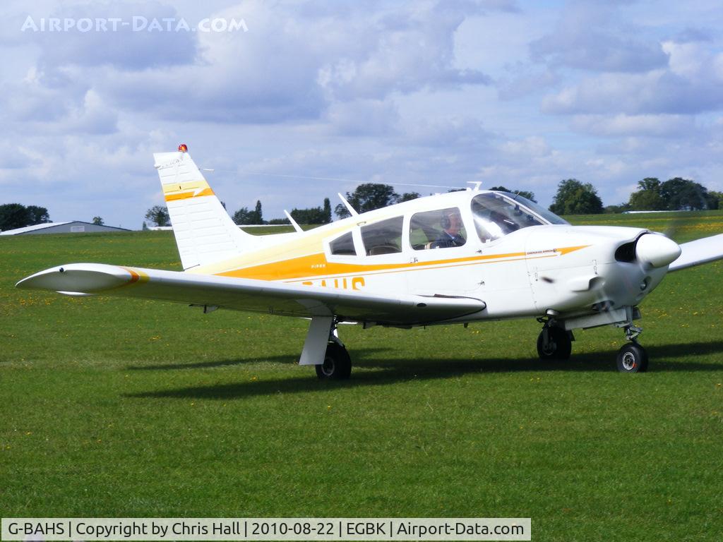 G-BAHS, 1972 Piper PA-28R-200-2 Cherokee Arrow II C/N 28R-7335017, at the Sywell Airshow