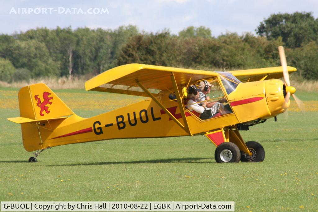 G-BUOL, 1994 Denney Kitfox Mk3 C/N PFA 172-12142, at the Sywell Airshow