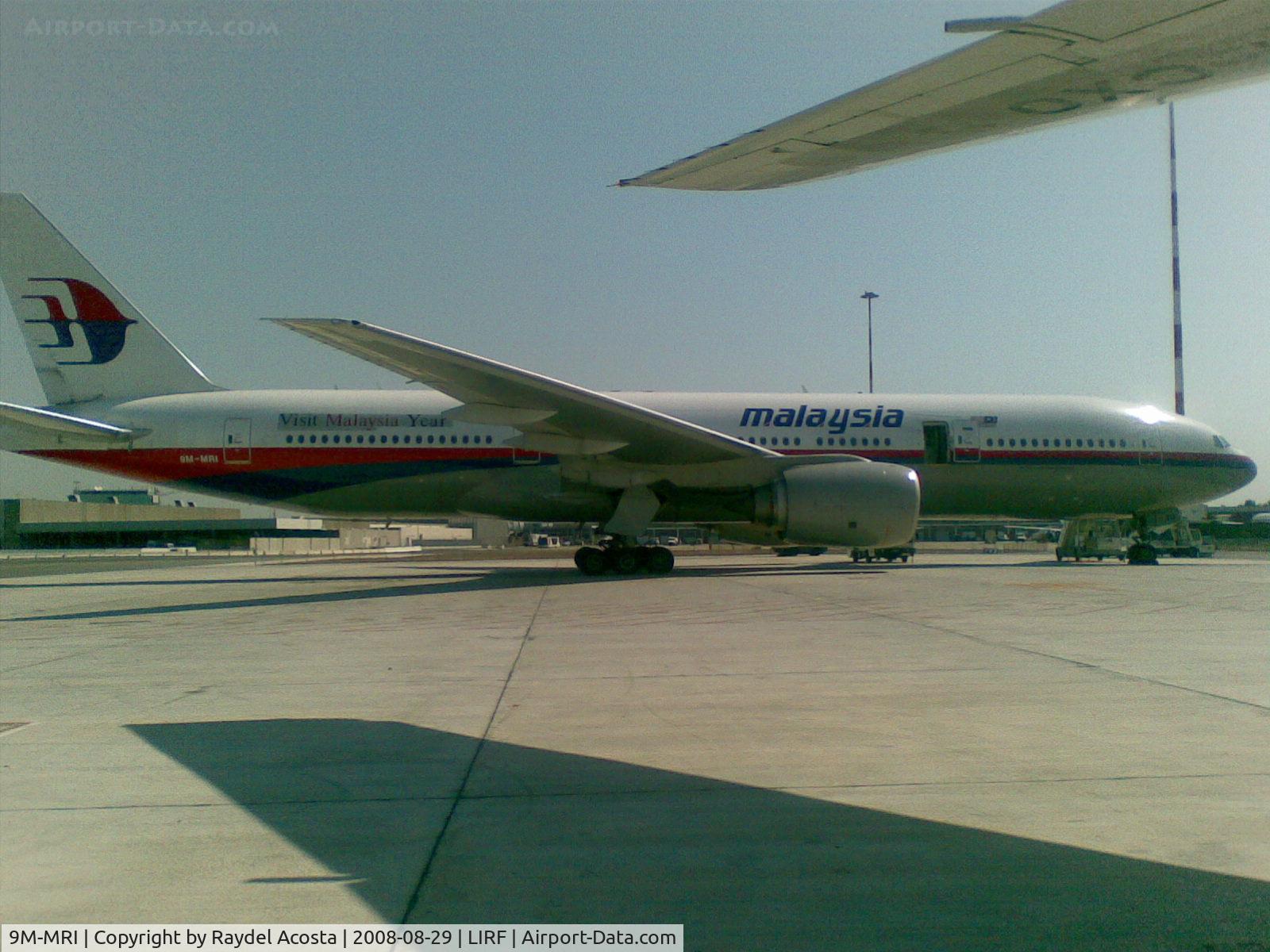 9M-MRI, 1998 Boeing 777-2H6/ER C/N 28416, Malaysia.