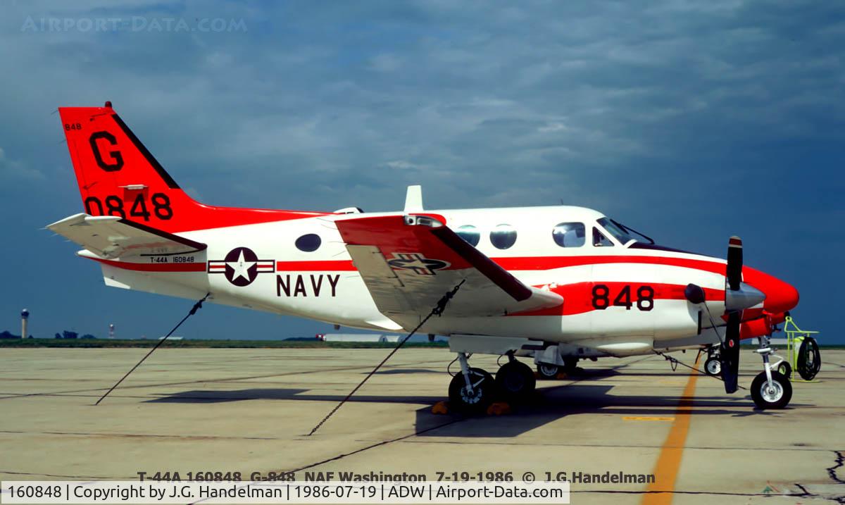 160848, 1977 Beechcraft T-44A Pegasus C/N LL-10, at NAF Washington