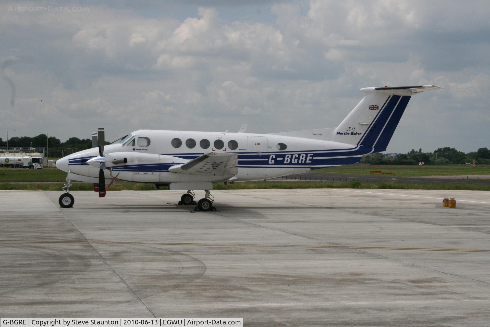 G-BGRE, 1979 Beech 200 Super King Air C/N BB-568, Taken at RAF Northolt Photocall June 2010