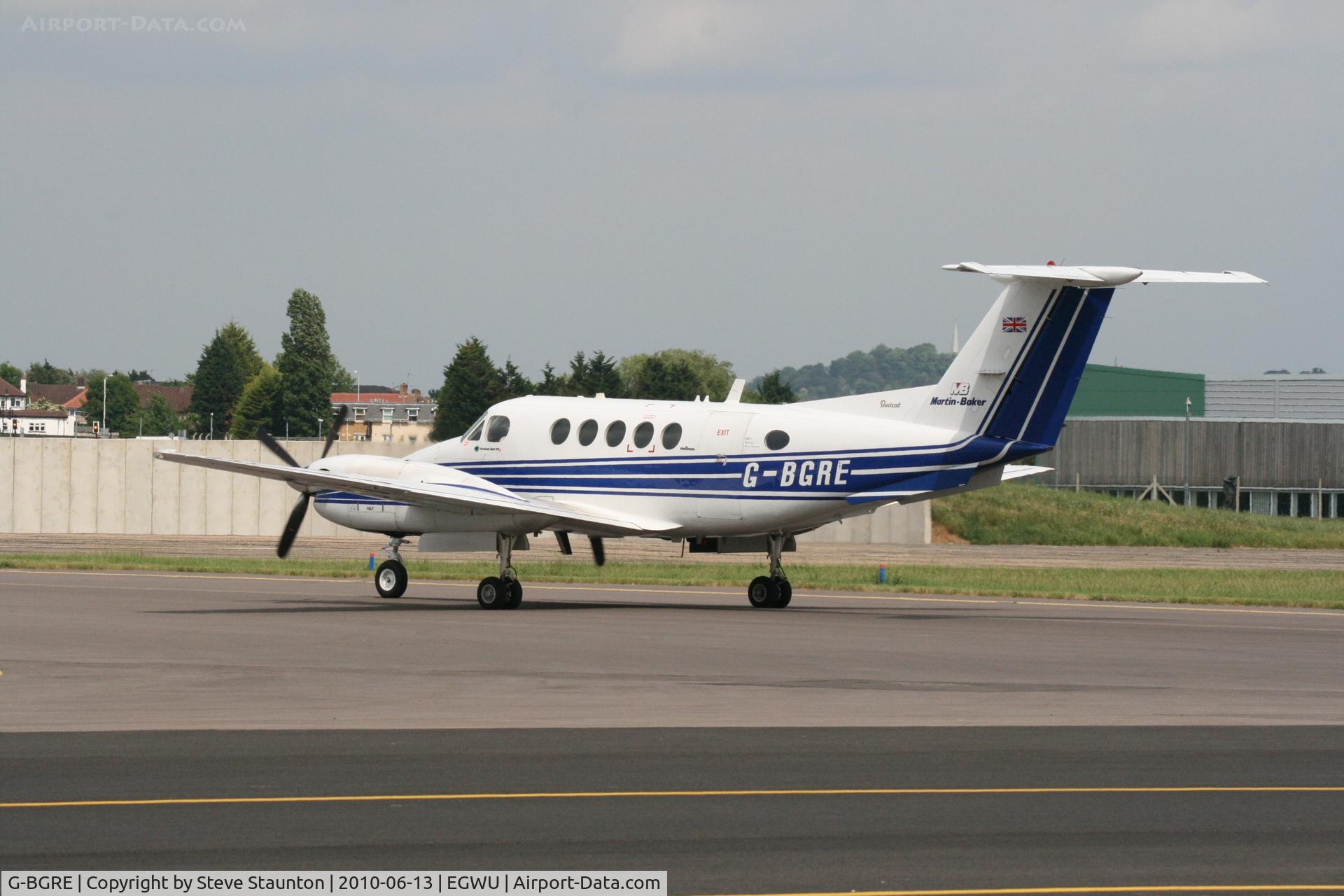 G-BGRE, 1979 Beech 200 Super King Air C/N BB-568, Taken at RAF Northolt Photocall June 2010