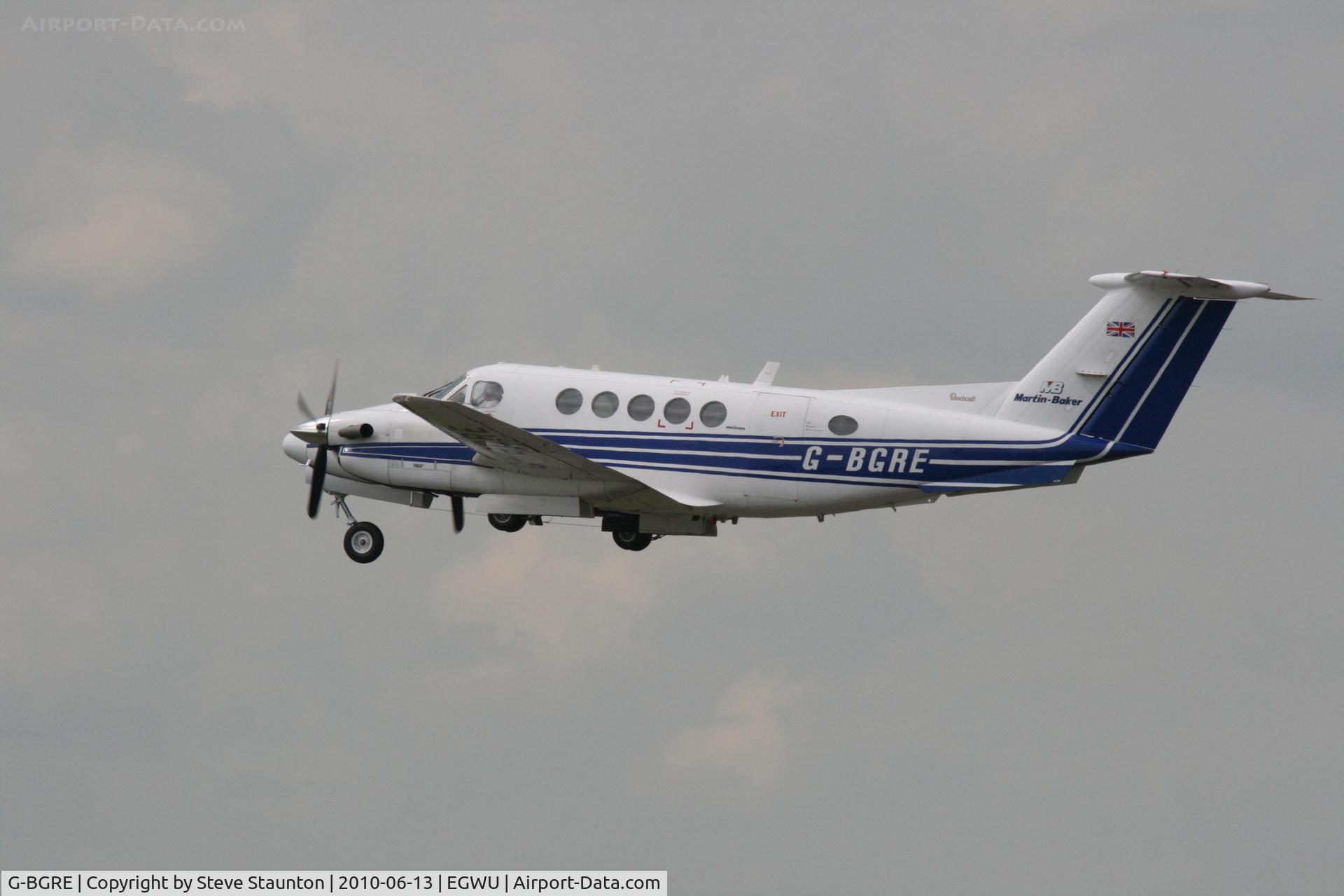 G-BGRE, 1979 Beech 200 Super King Air C/N BB-568, Taken at RAF Northolt Photocall June 2010