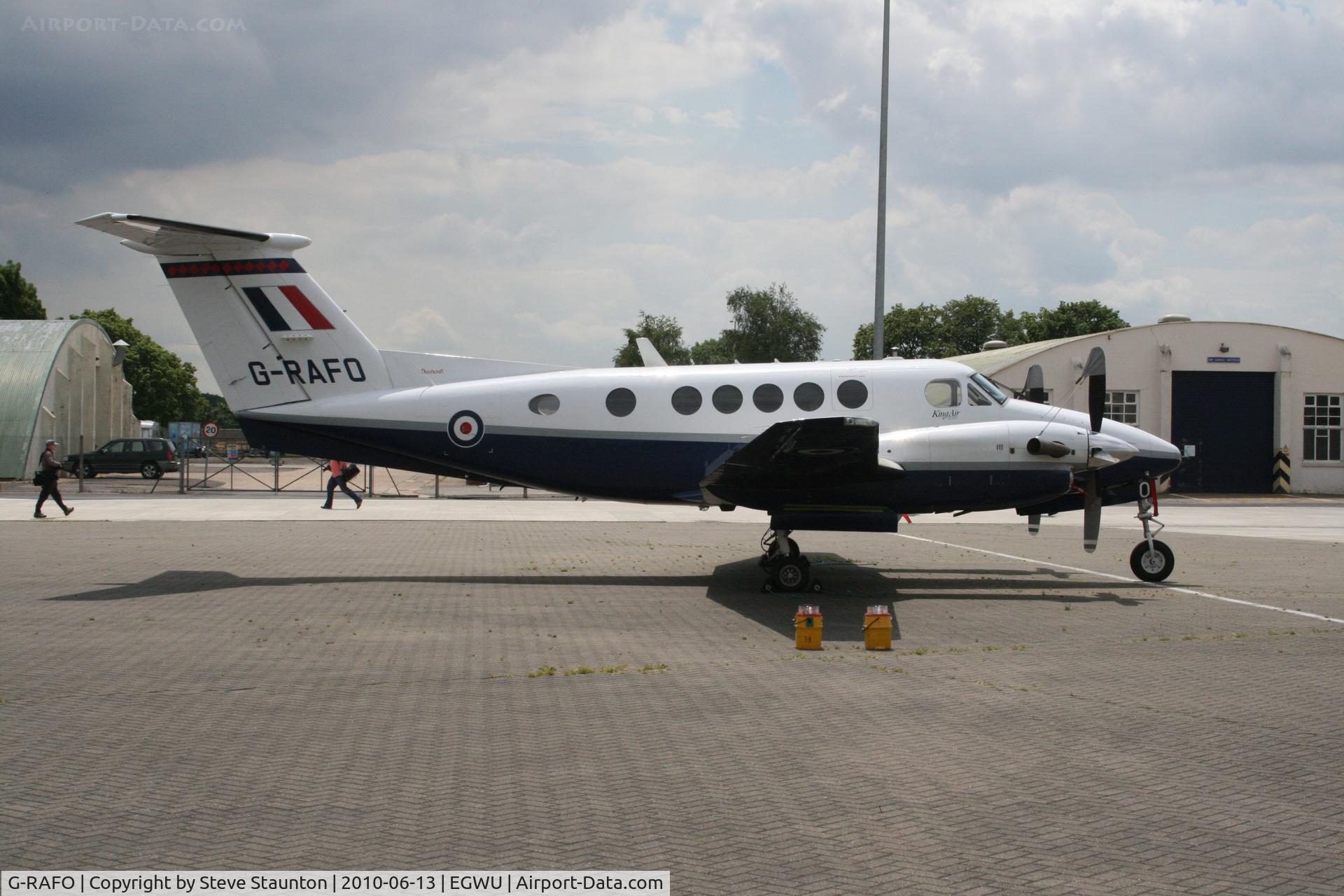 G-RAFO, 2003 Raytheon B200 King Air C/N BB-1836, Taken at RAF Northolt Photocall June 2010