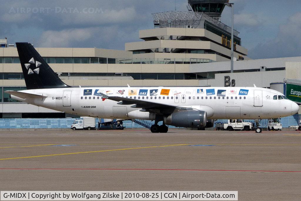 G-MIDX, 2000 Airbus A320-232 C/N 1177, visitor
