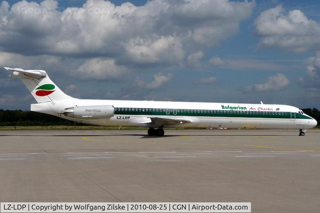 LZ-LDP, 1990 McDonnell Douglas MD-82 (DC-9-82) C/N 49973, visitor