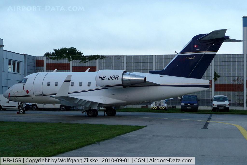 HB-JGR, 2005 Bombardier Challenger 604 (CL-600-2B16) C/N 5624, visitor