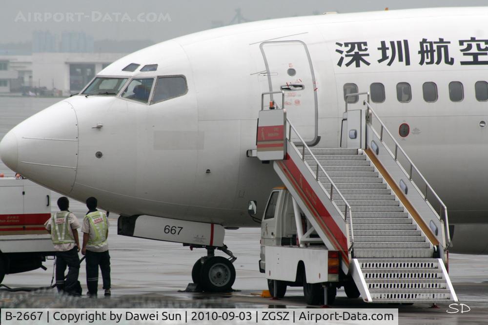 B-2667, 2000 Boeing 737-78S C/N 30170, shenzhen airlines