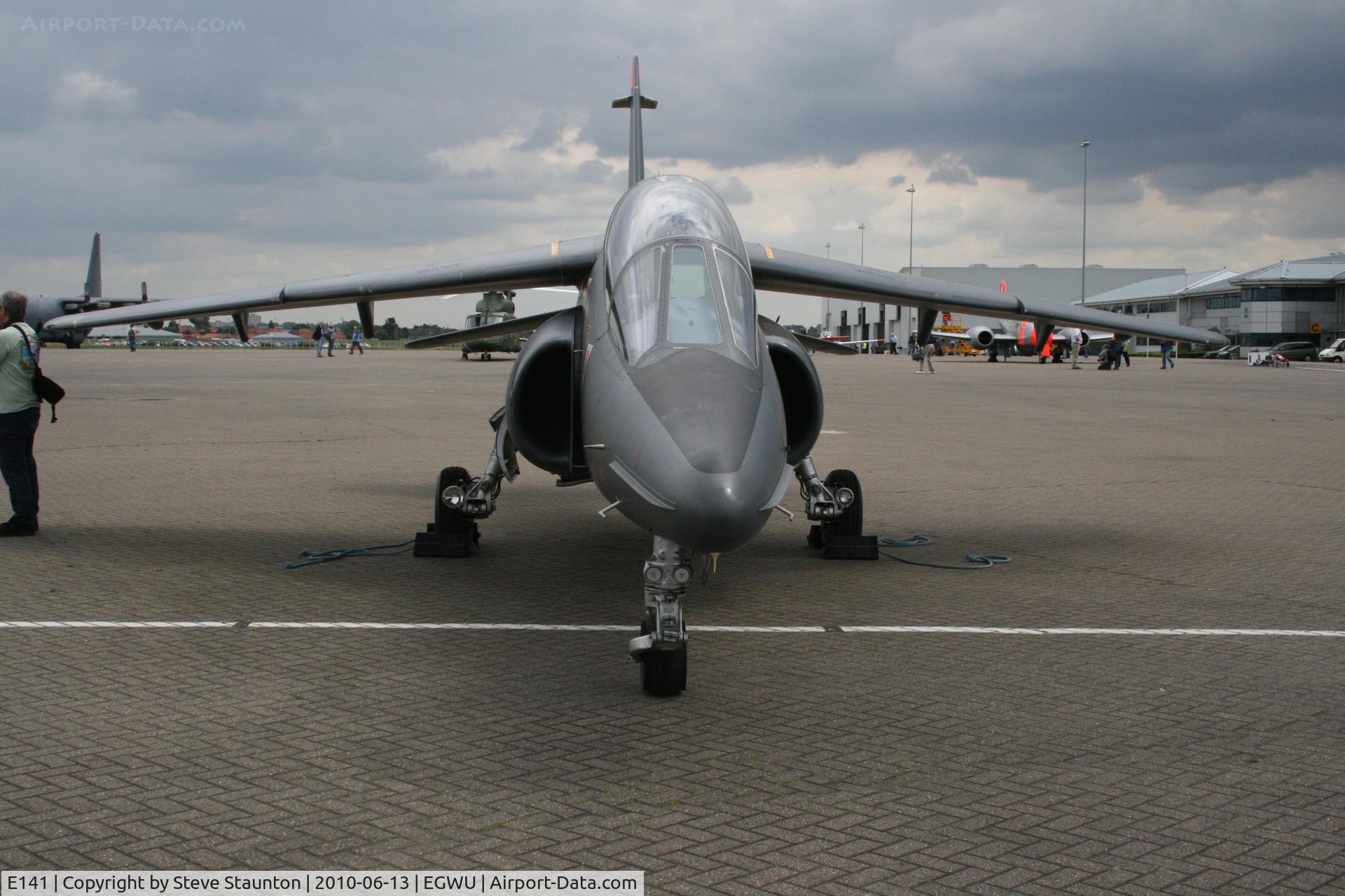 E141, Dassault-Dornier Alpha Jet E C/N E141, Taken at RAF Northolt Photocall June 2010