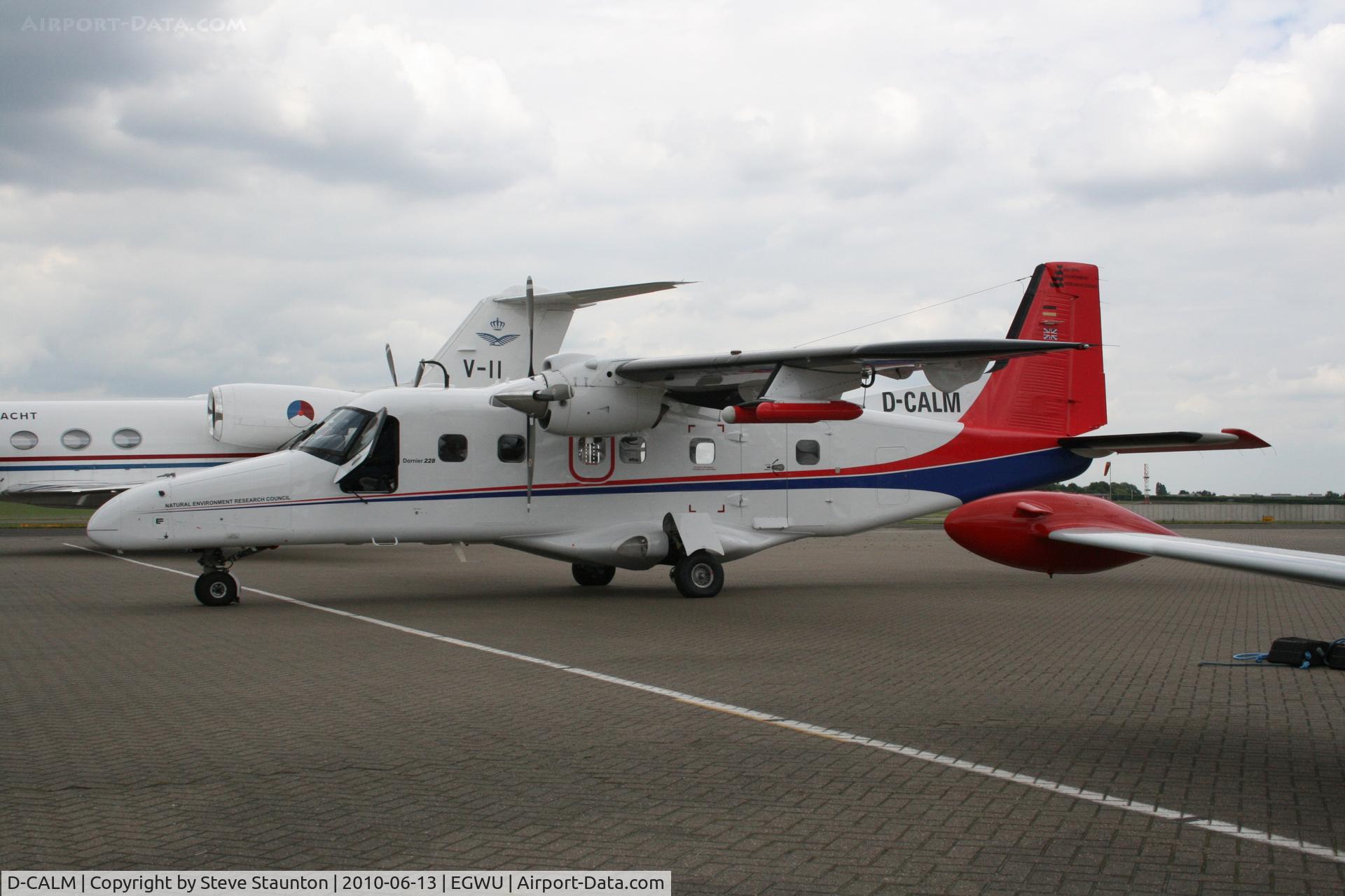 D-CALM, 1985 Dornier 228-101 C/N 7051, Taken at RAF Northolt Photocall June 2010