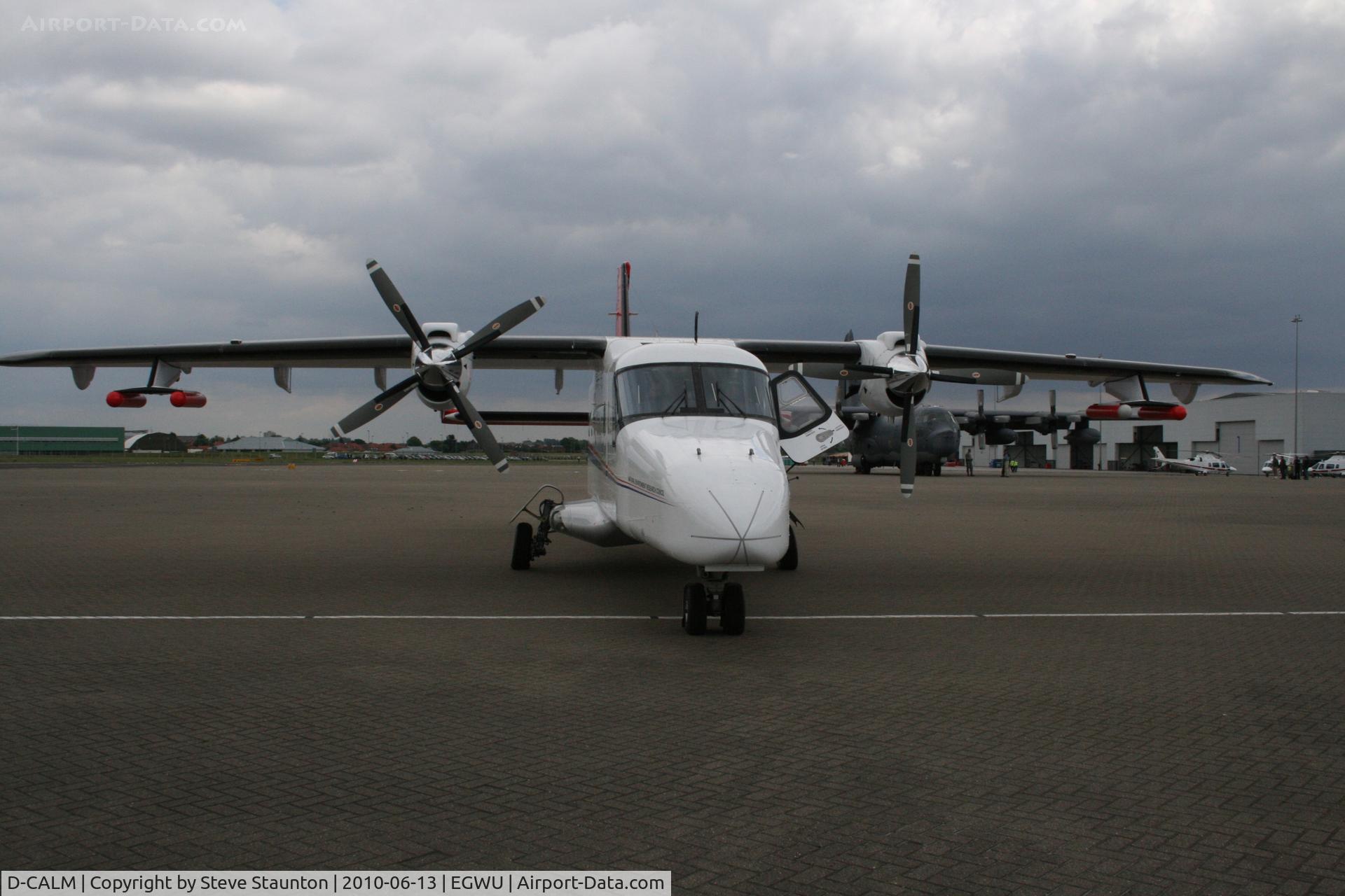 D-CALM, 1985 Dornier 228-101 C/N 7051, Taken at RAF Northolt Photocall June 2010