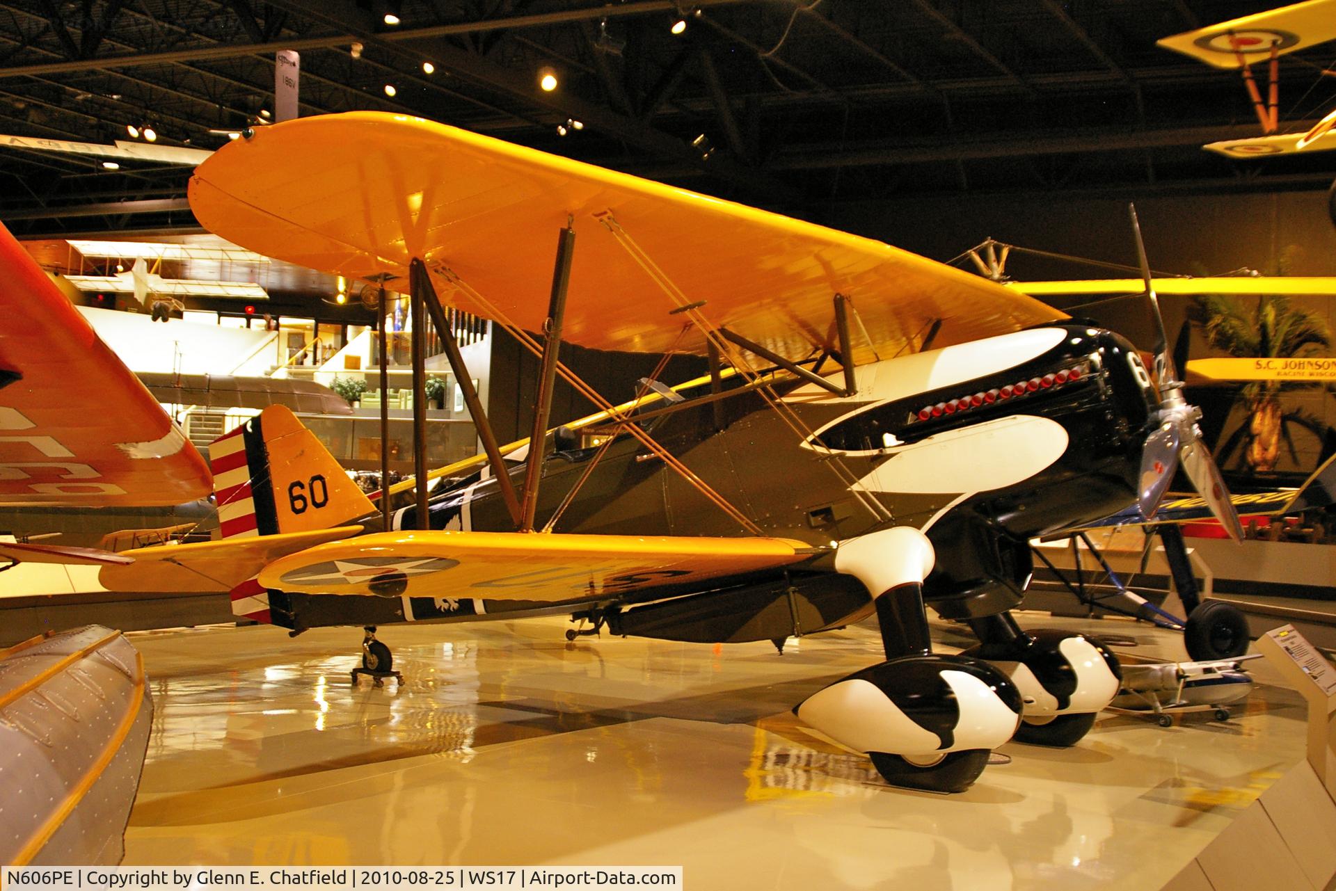 N606PE, 1992 Curtiss P-6E Hawk Replica C/N 32-260, At the EAA Museum