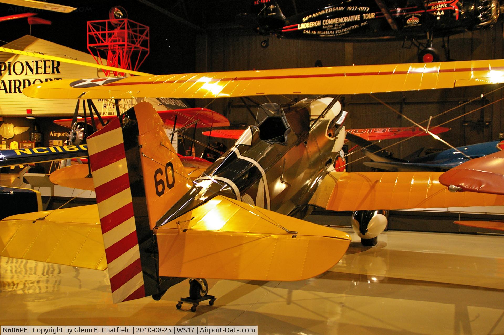N606PE, 1992 Curtiss P-6E Hawk Replica C/N 32-260, At the EAA Museum