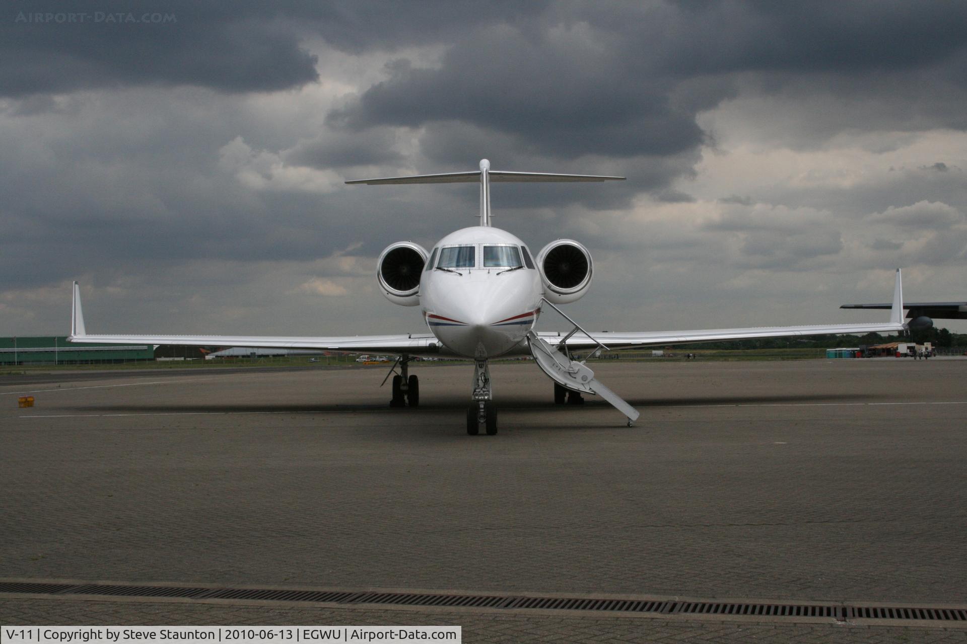V-11, Gulfstream Aerospace G-IV C/N 1009, Taken at RAF Northolt Photocall June 2010