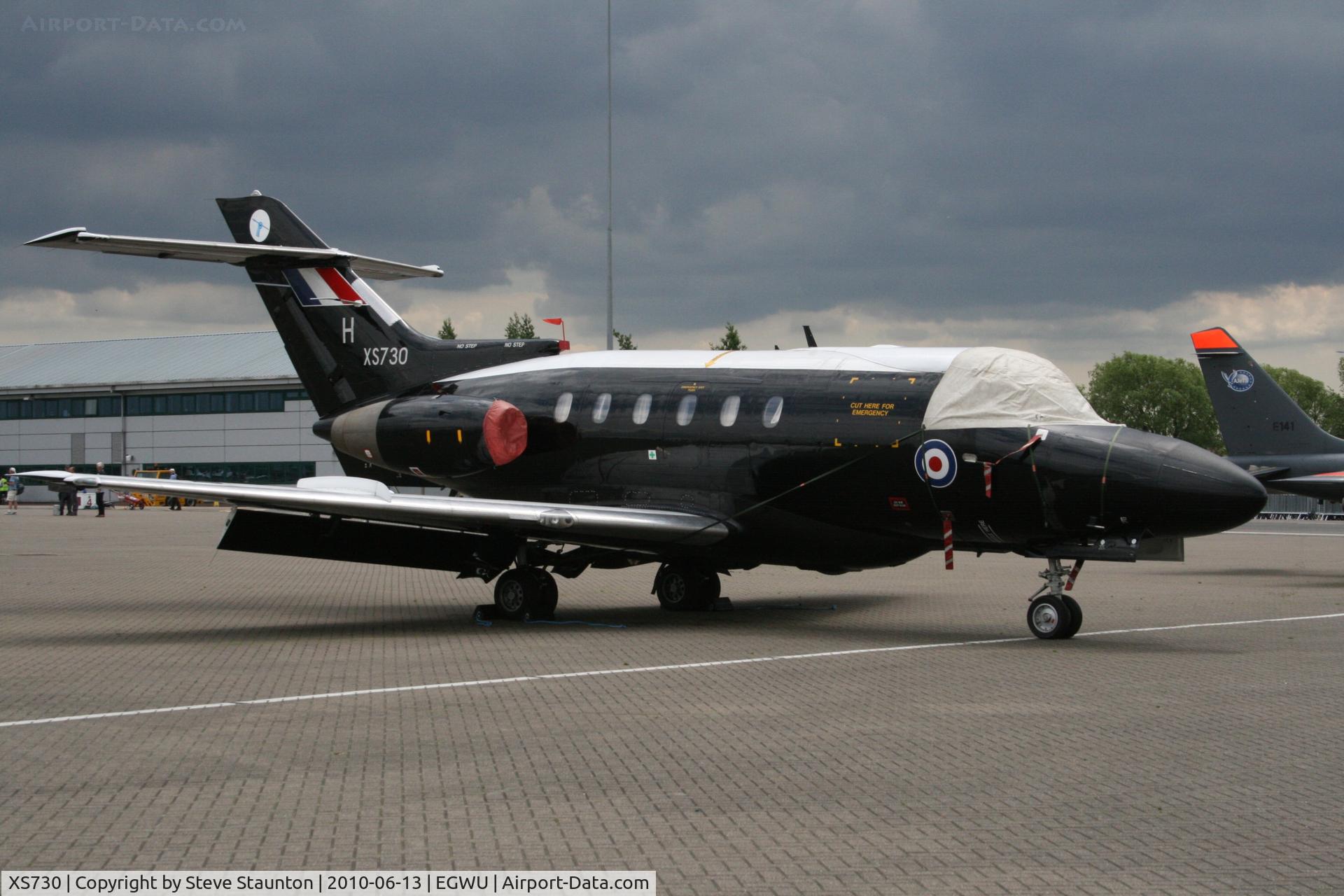 XS730, 1965 Hawker Siddeley HS.125 Dominie T.1 C/N 25050, Taken at RAF Northolt Photocall June 2010