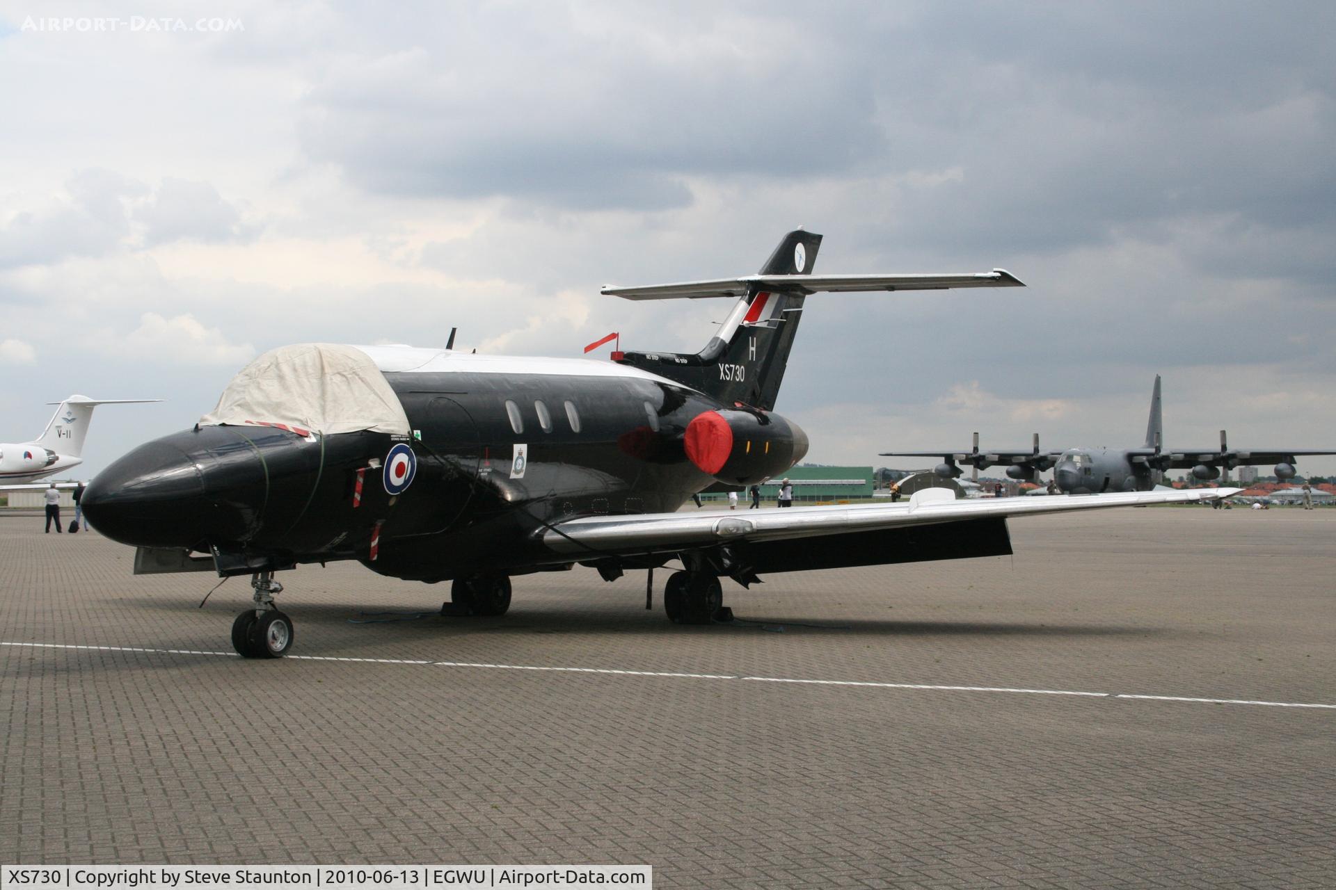 XS730, 1965 Hawker Siddeley HS.125 Dominie T.1 C/N 25050, Taken at RAF Northolt Photocall June 2010