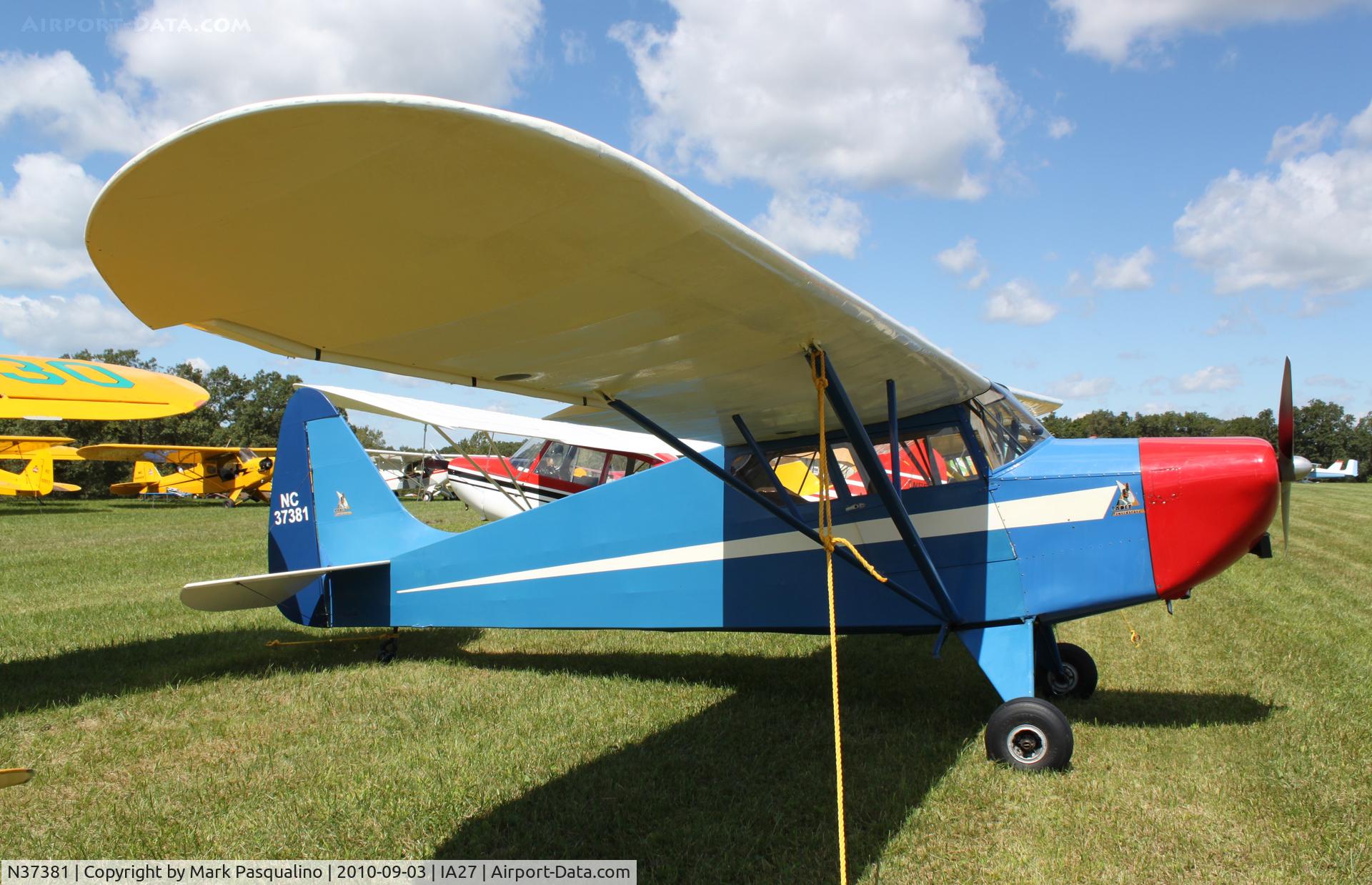 N37381, 1941 Interstate S-1A Cadet C/N 224, Interstate S-1A