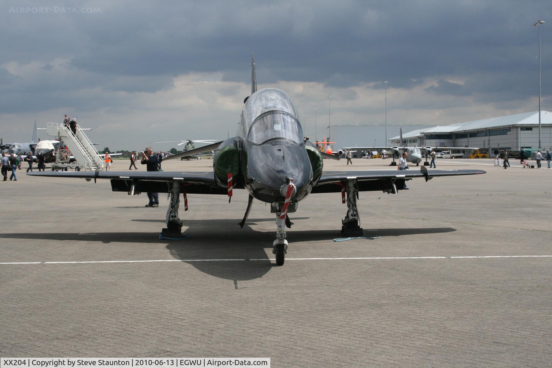 XX204, 1978 Hawker Siddeley Hawk T.1A C/N 051/312051, Taken at RAF Northolt Photocall June 2010