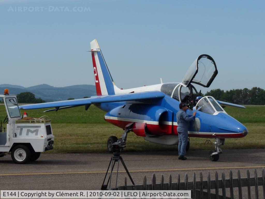 E144, Dassault-Dornier Alpha Jet E C/N E144, No. 2 @ Roanne 2010