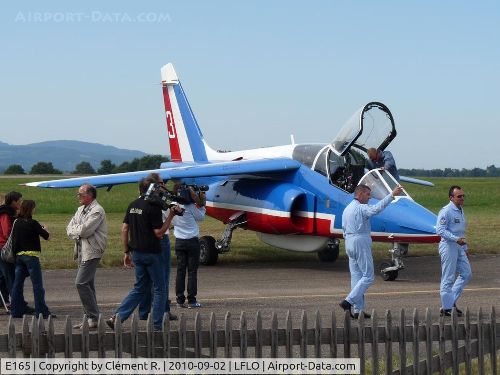 E165, Dassault-Dornier Alpha Jet E C/N E165, F-tere