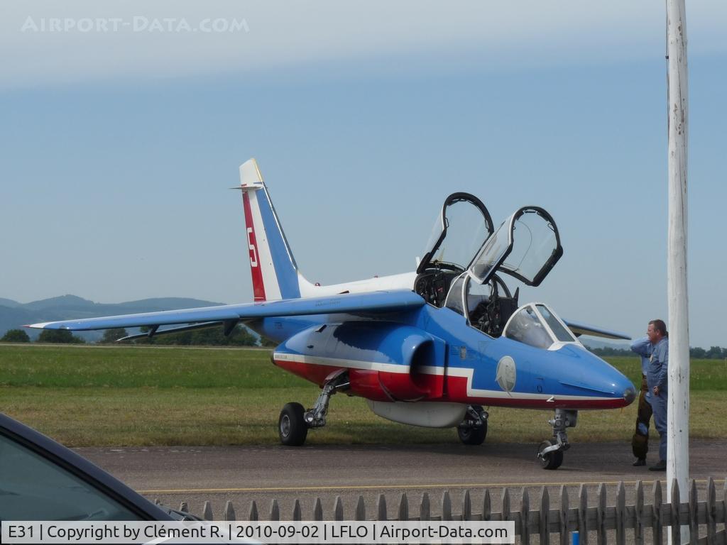 E31, Dassault-Dornier Alpha Jet E C/N E31, F-TERK