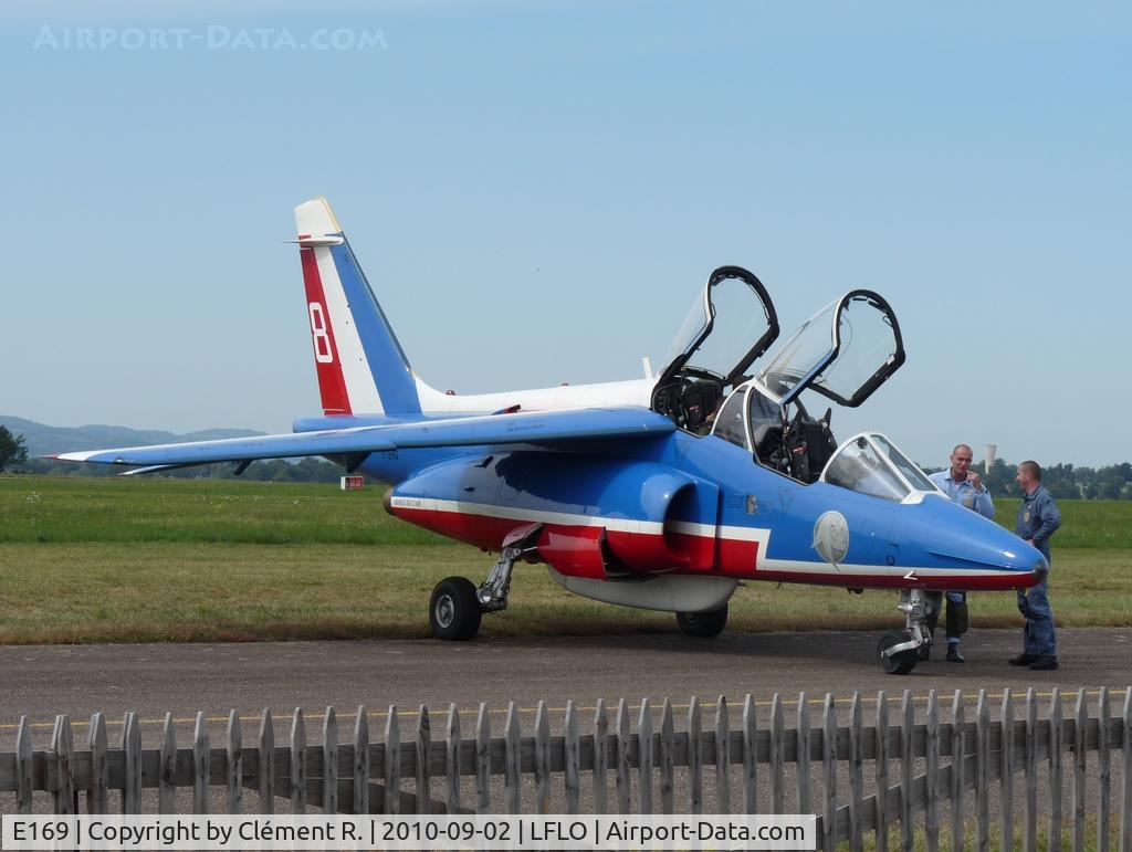 E169, Dassault-Dornier Alpha Jet E C/N E169, No. 8 @ Roanne 2010