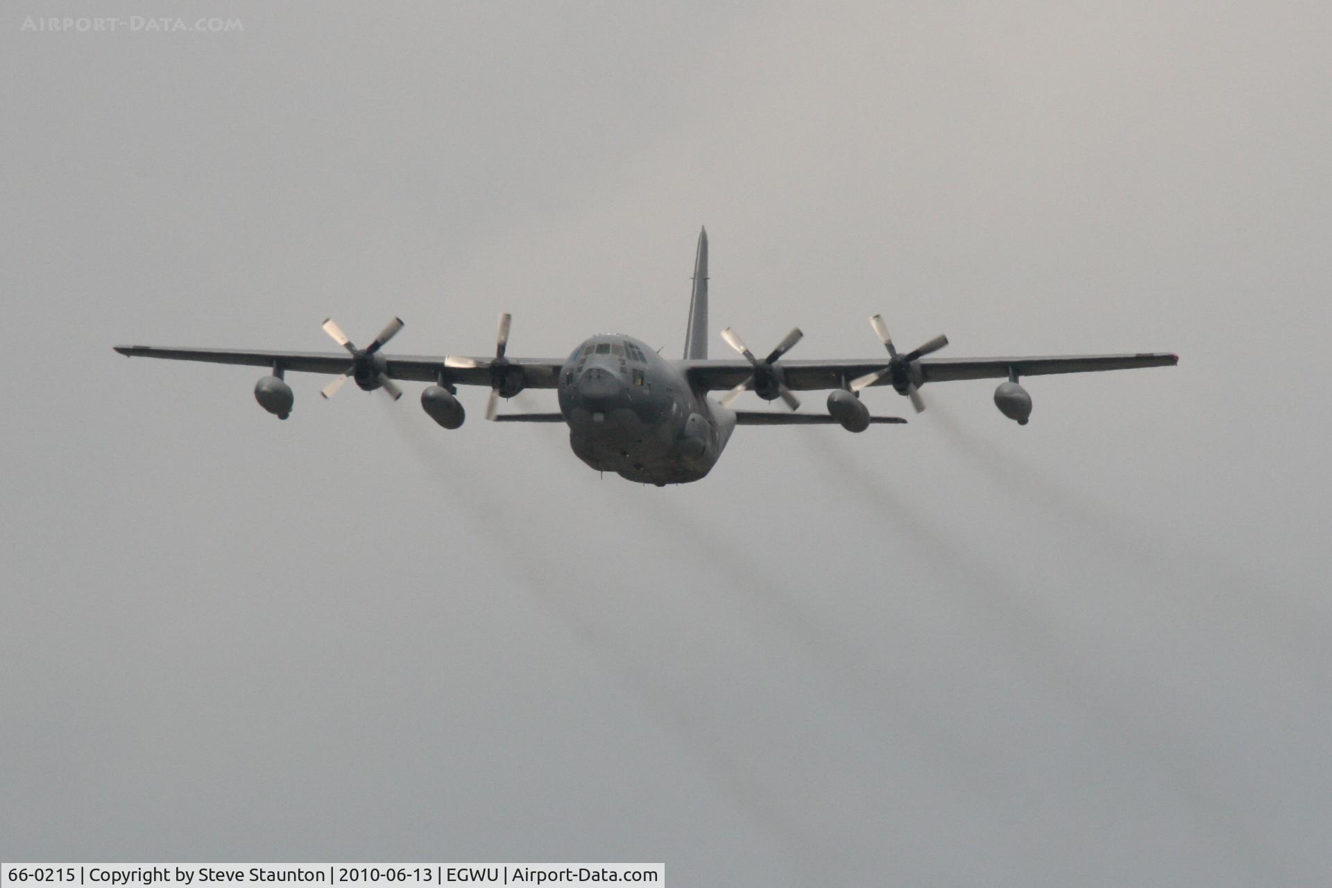 66-0215, 1966 Lockheed MC-130P Combat Shadow C/N 382-4165, Taken at RAF Northolt Photocall June 2010