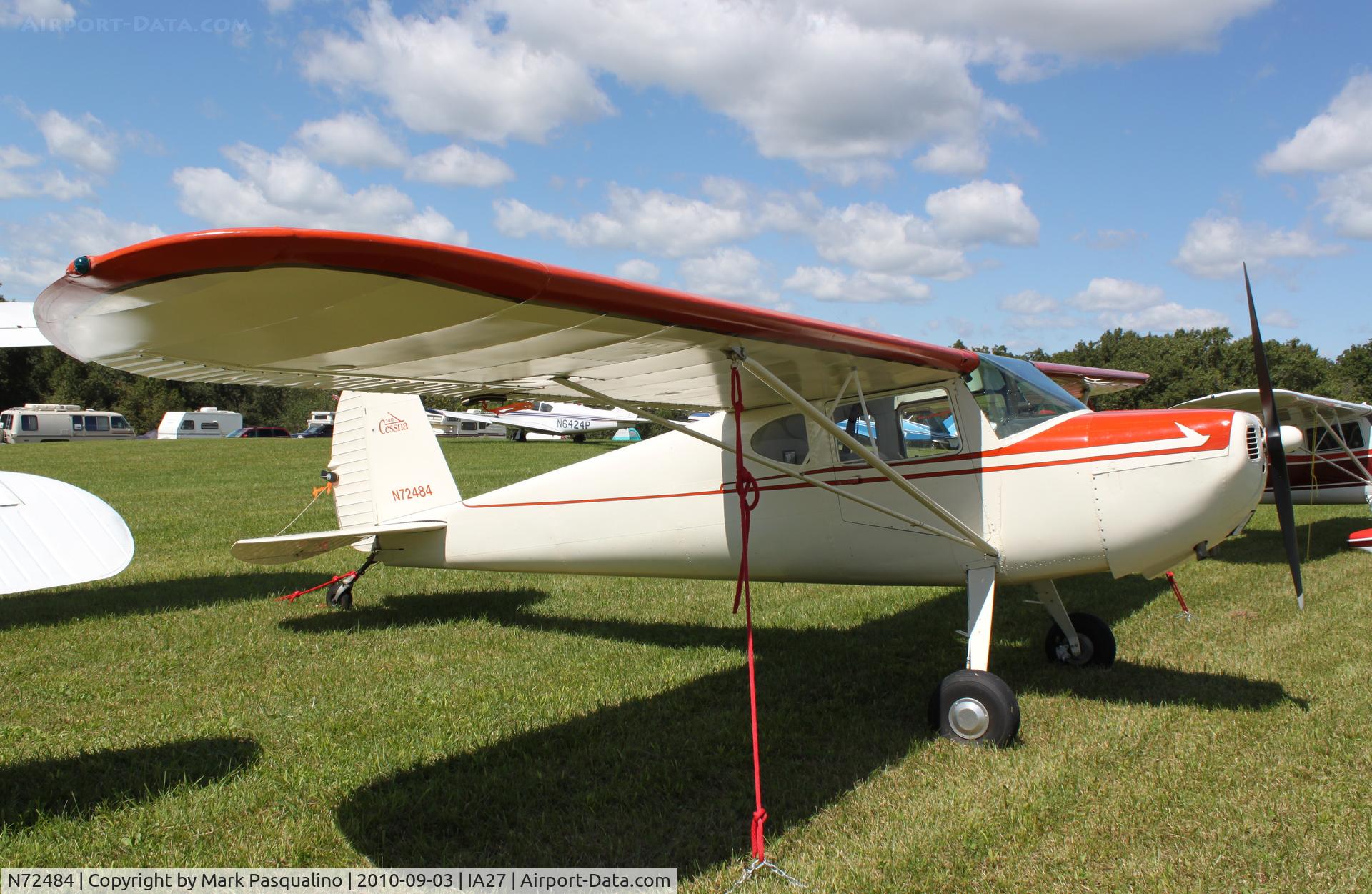 N72484, 1946 Cessna 140 C/N 9652, Cessna 140